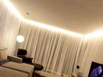 Цветной Глянцевый потолок на лоджия 4 м²