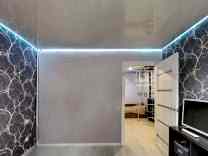 Цветной Глянцевый потолок на лоджия 4 м²