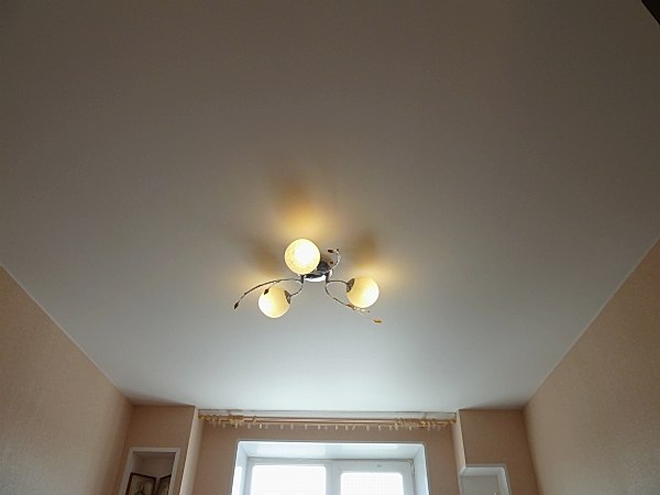 Фотографии тканевых потолков