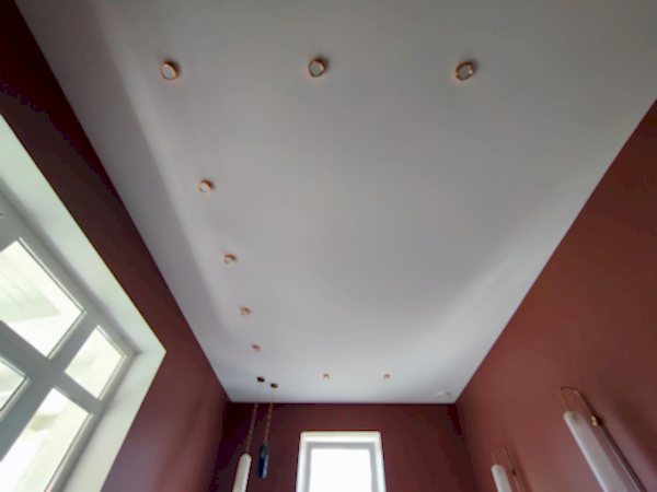 Тканевый натяжной потолок