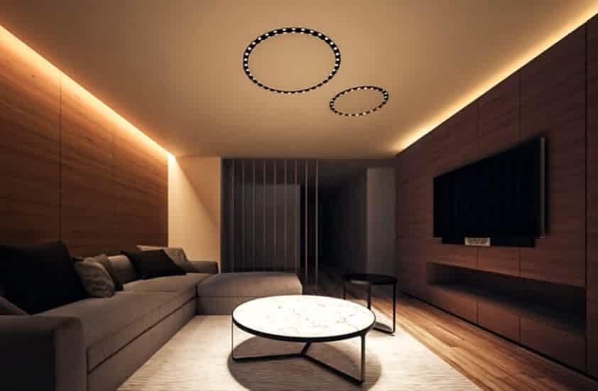 Цветной Глянцевый потолок на лоджия 4 м²