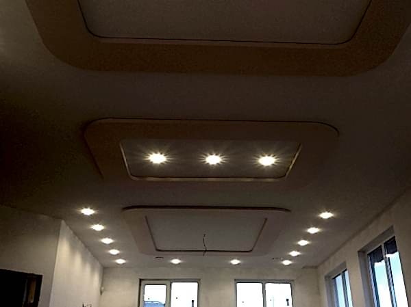 Фотографии тканевых потолков