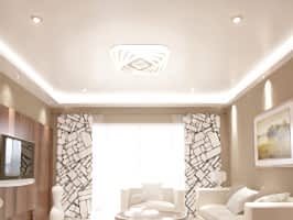 Сатиновые натяжные потолки